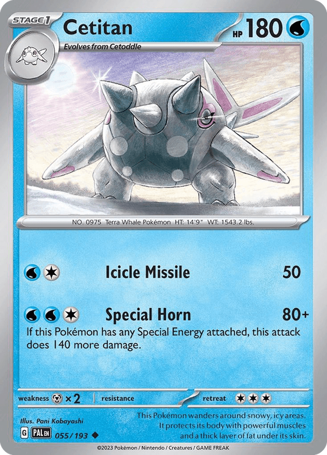 Cetitan — Paldea Evolved #55