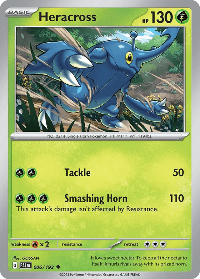 Heracross — Paldea Evolved #6