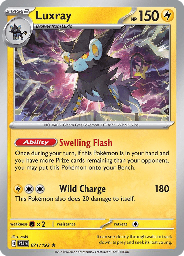 Luxray — Paldea Evolved #71