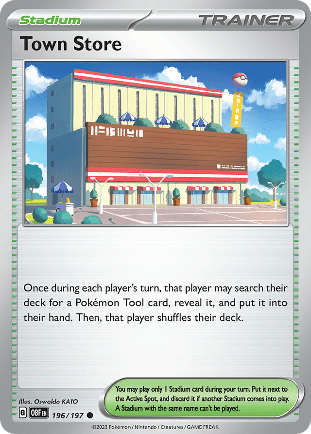 Town Store — Obsidian Flames #196