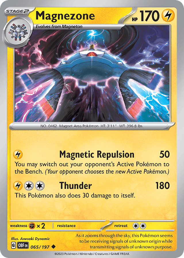 Magnezone — Obsidian Flames #65