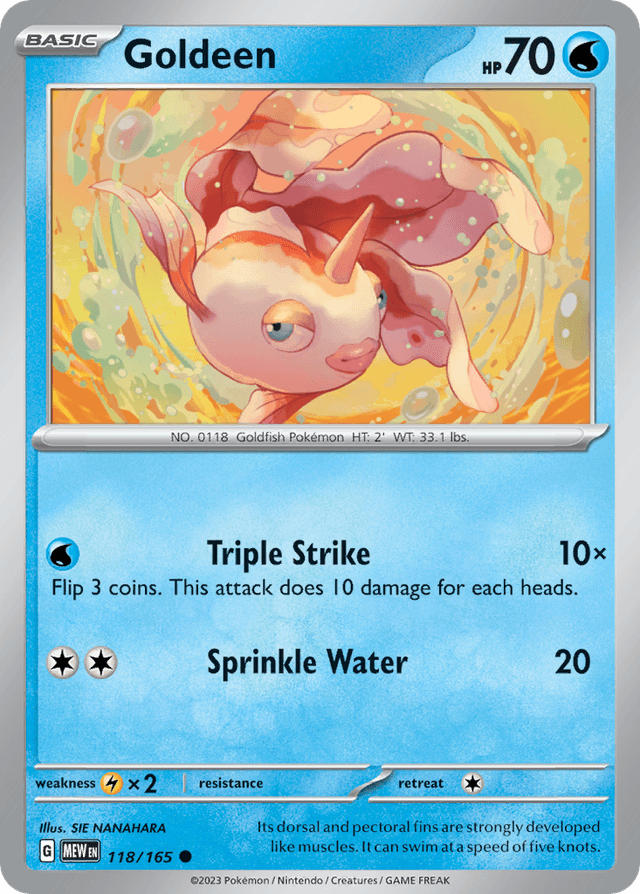 Goldeen — 151 #118