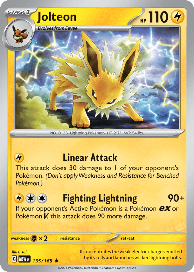 Jolteon — 151 #135