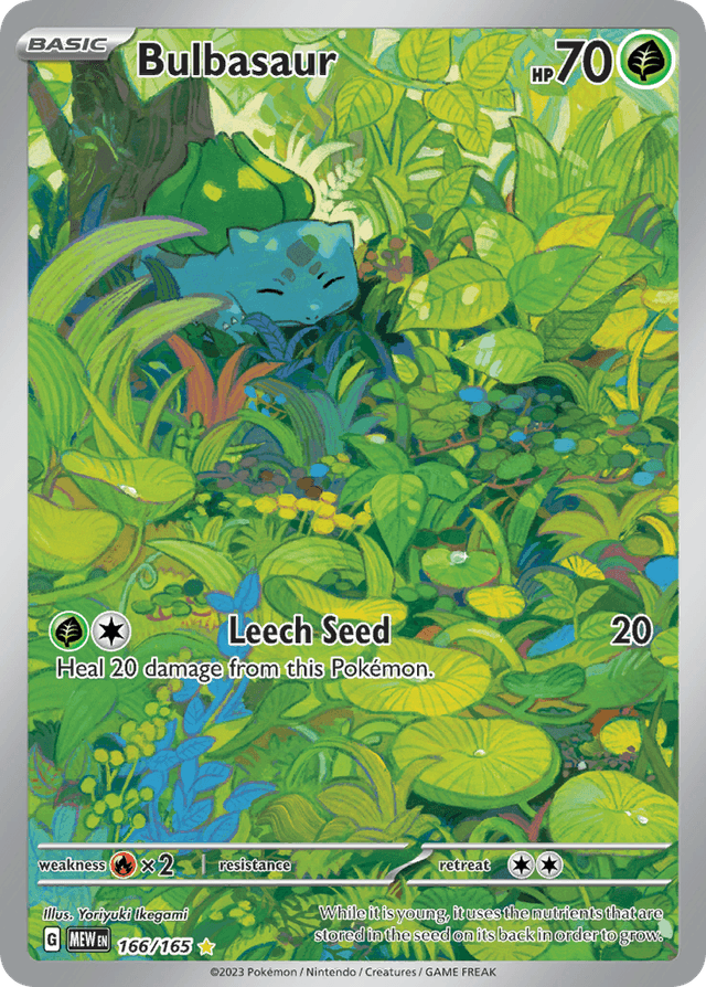 Bulbasaur — 151 #166