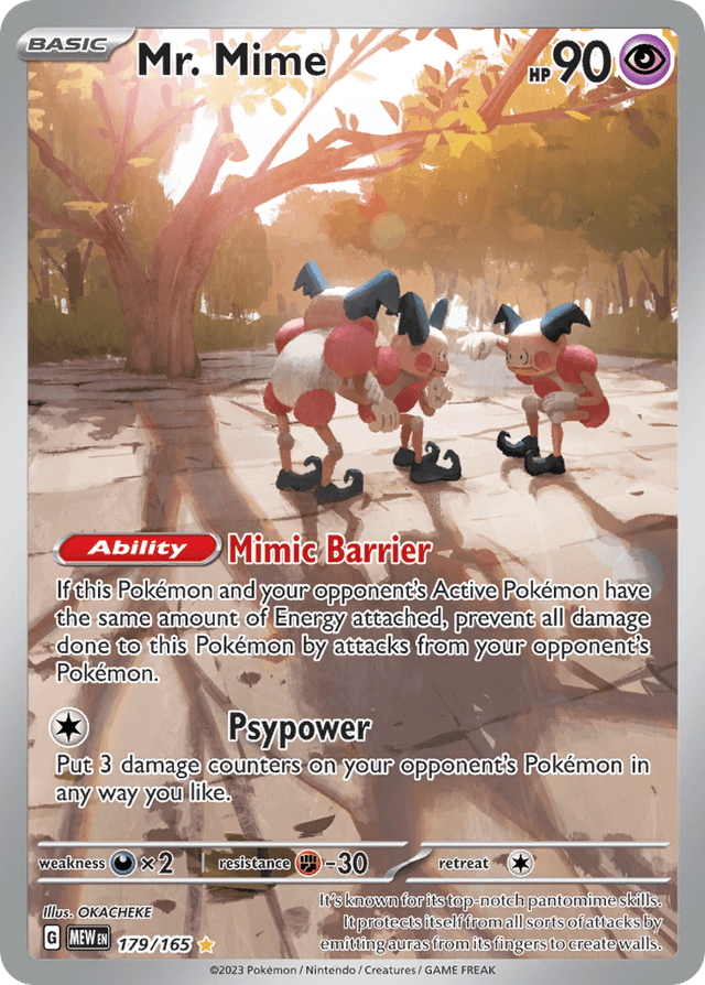 Mr. Mime — 151 #179