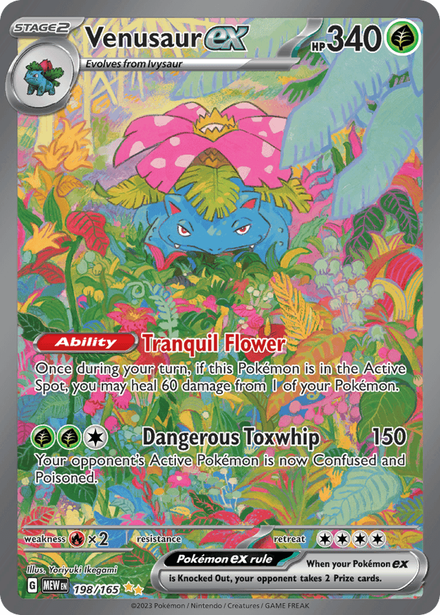 Venusaur ex — 151 #198