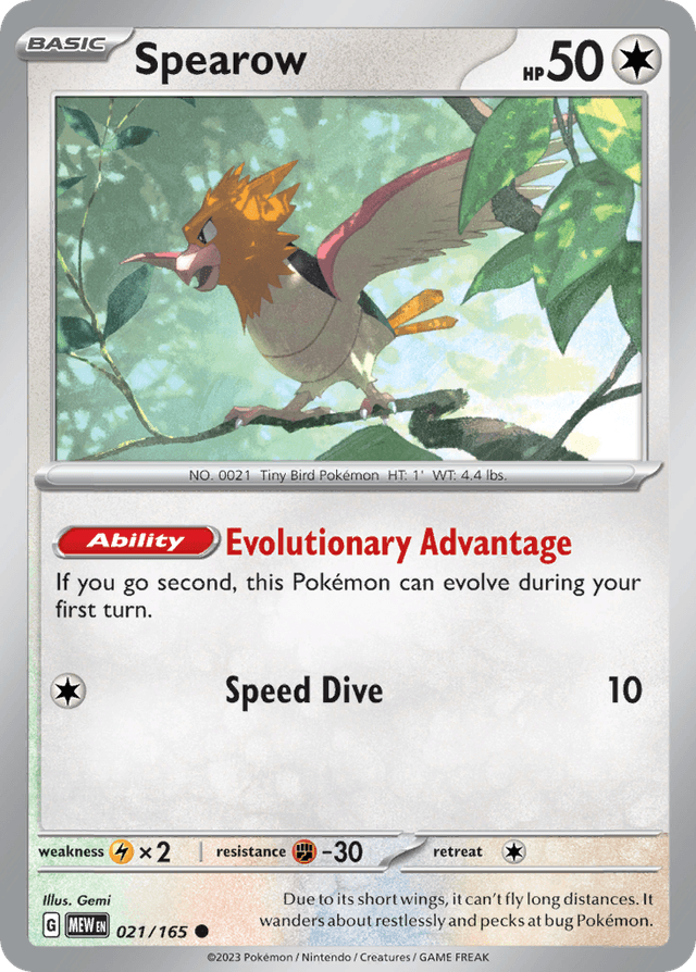 Spearow — 151 #21