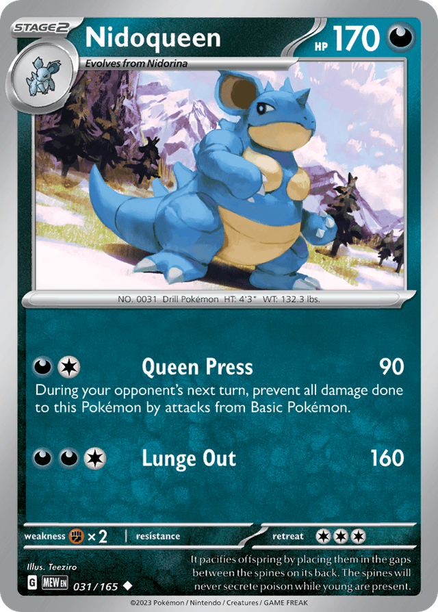 Nidoqueen — 151 #31