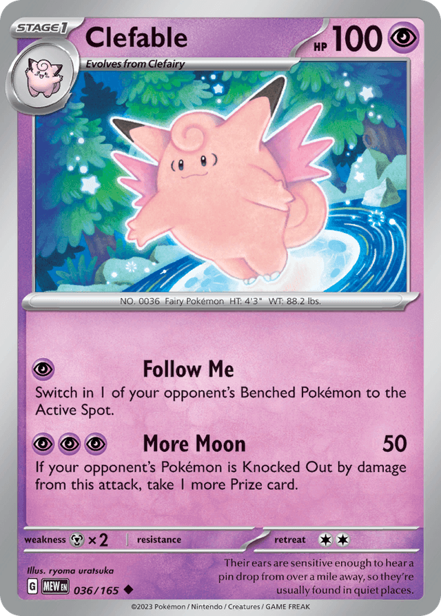 Clefable — 151 #36