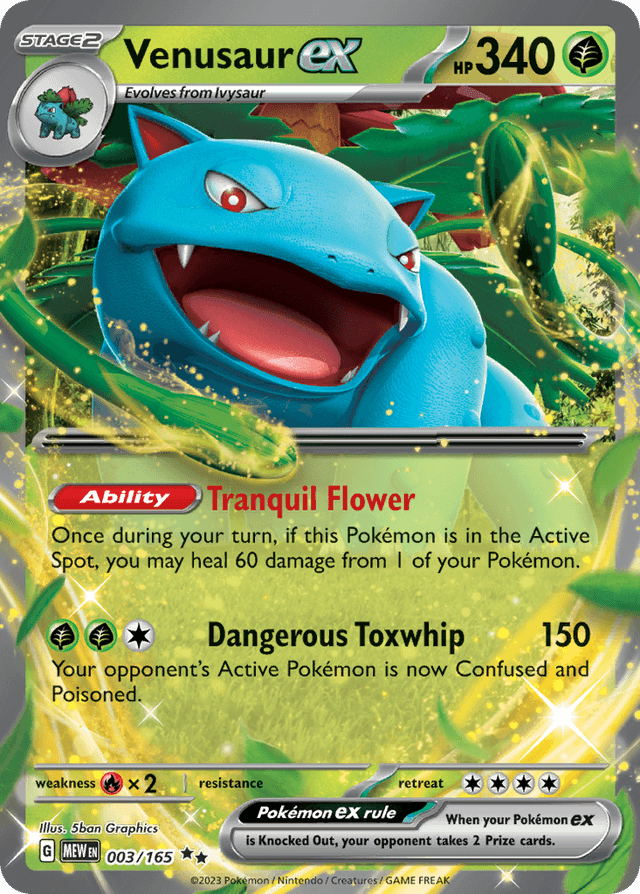 Venusaur ex — 151 #3