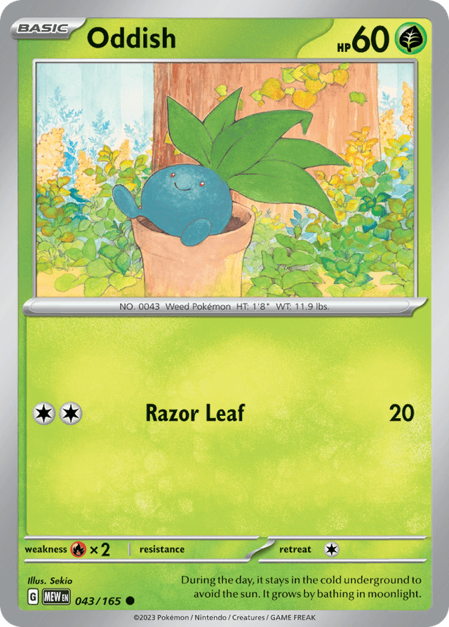 Oddish — 151 #43