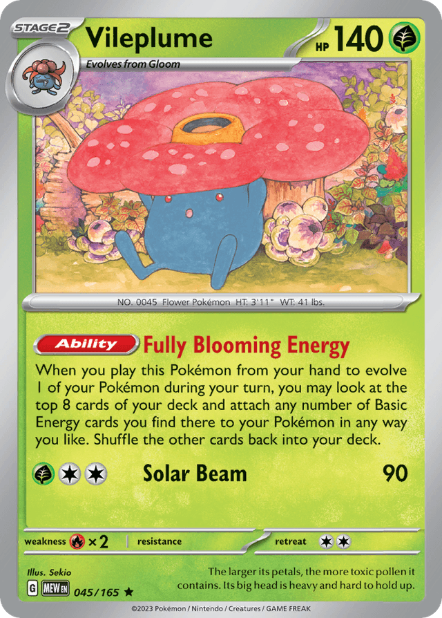Vileplume — 151 #45