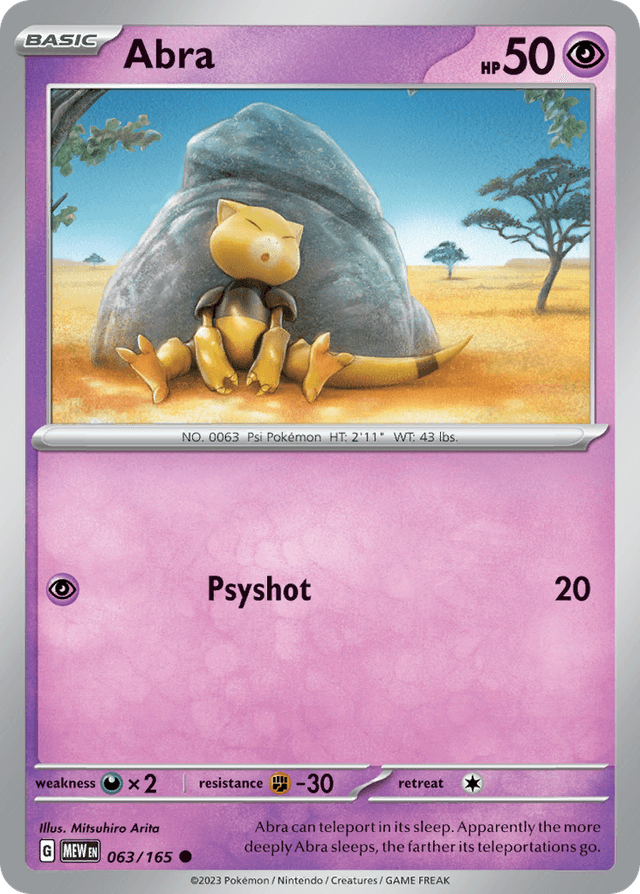 Abra — 151 #63
