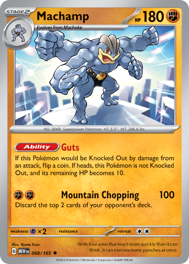 Machamp — 151 #68