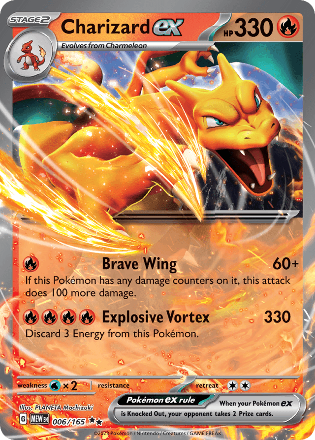 Charizard ex — 151 #6