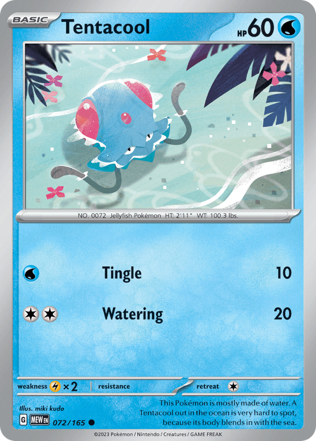 Tentacool — 151 #72