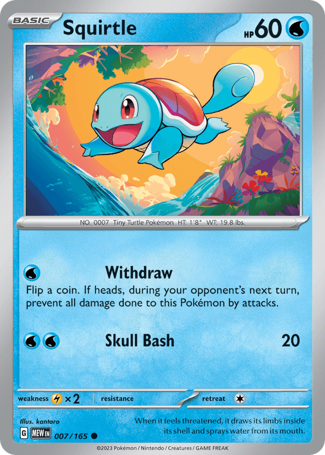 Squirtle — 151 #7