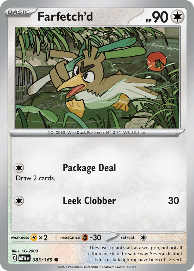 Farfetch'd — 151 #83