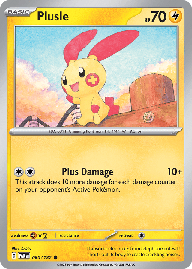 Plusle — Paradox Rift #60