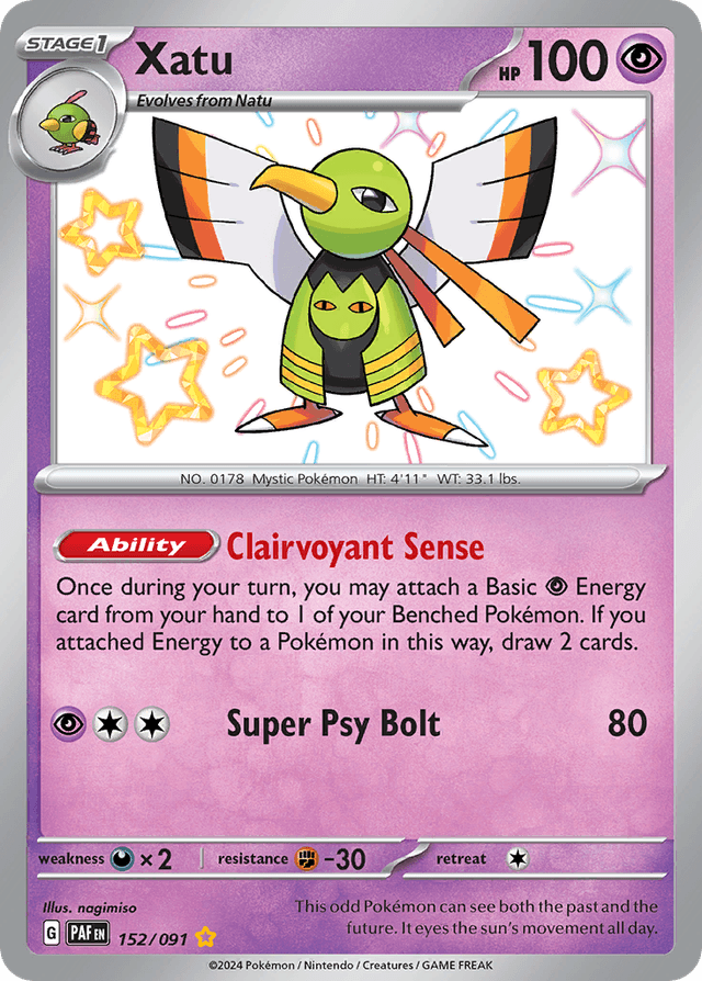 Xatu — Paldean Fates #152