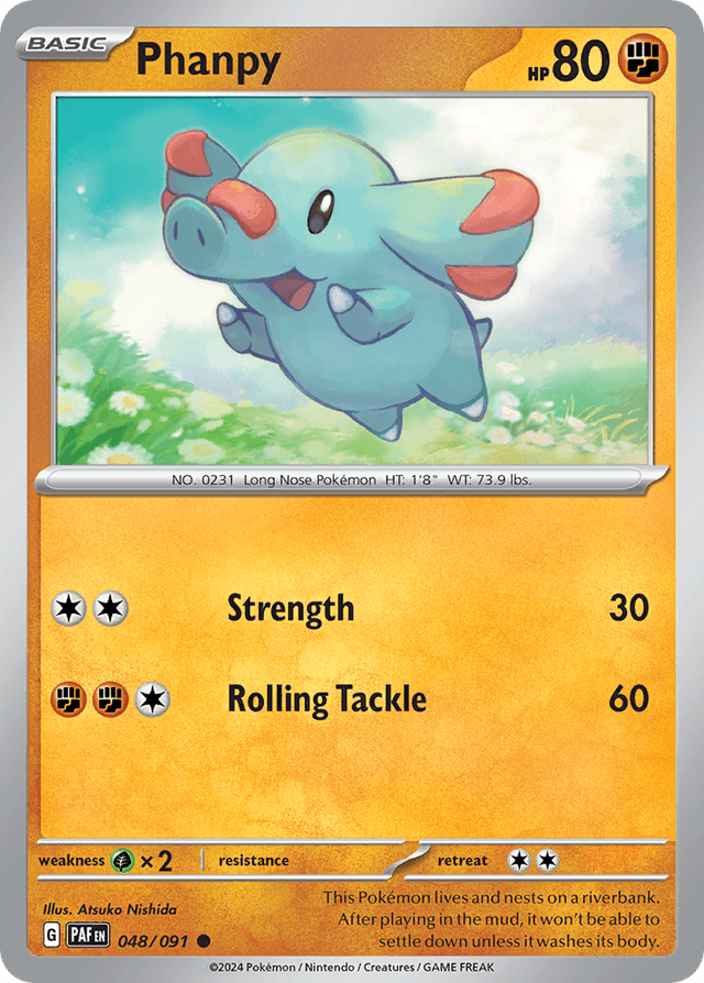 Phanpy — Paldean Fates #48