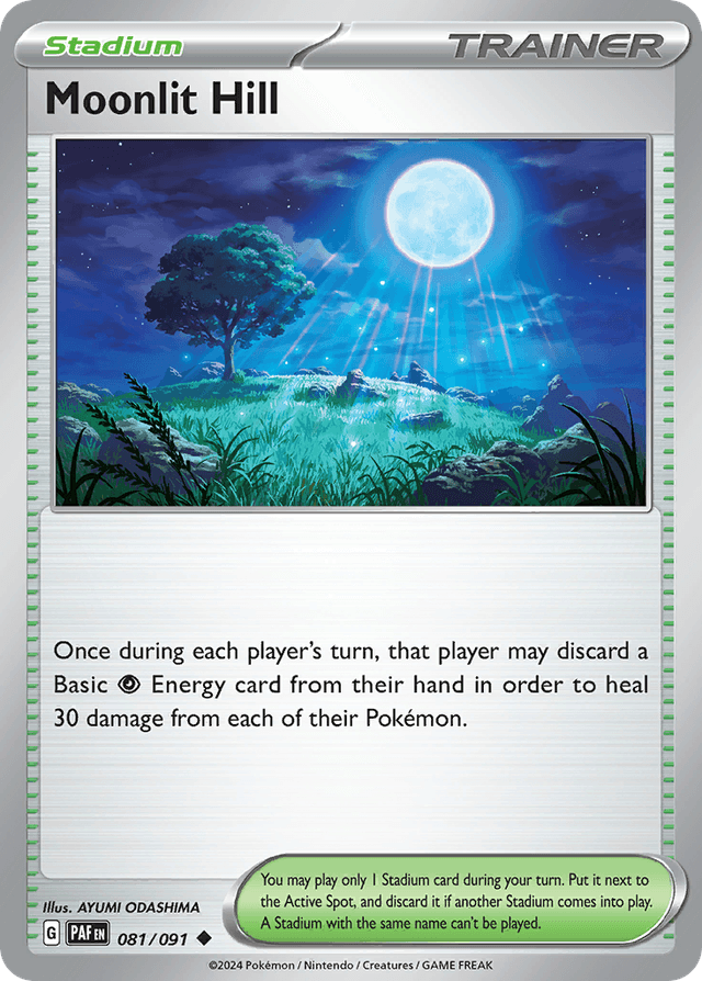 Moonlit Hill — Paldean Fates #81