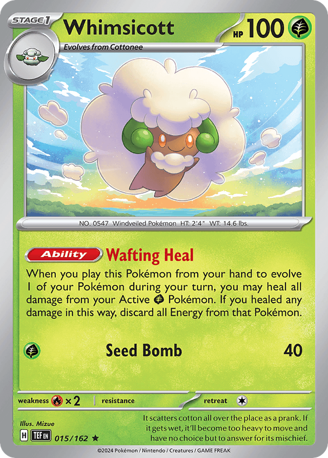 Whimsicott — Temporal Forces #15