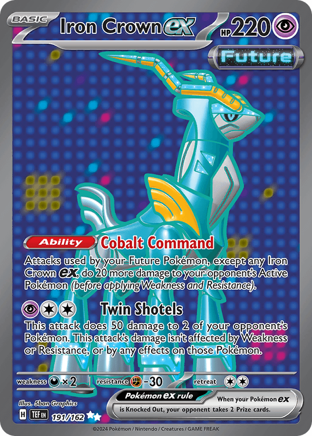 Iron Crown ex — Temporal Forces #191