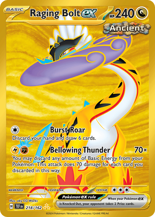 Raging Bolt ex — Temporal Forces #218