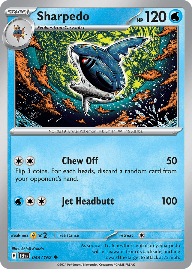 Sharpedo — Temporal Forces #43