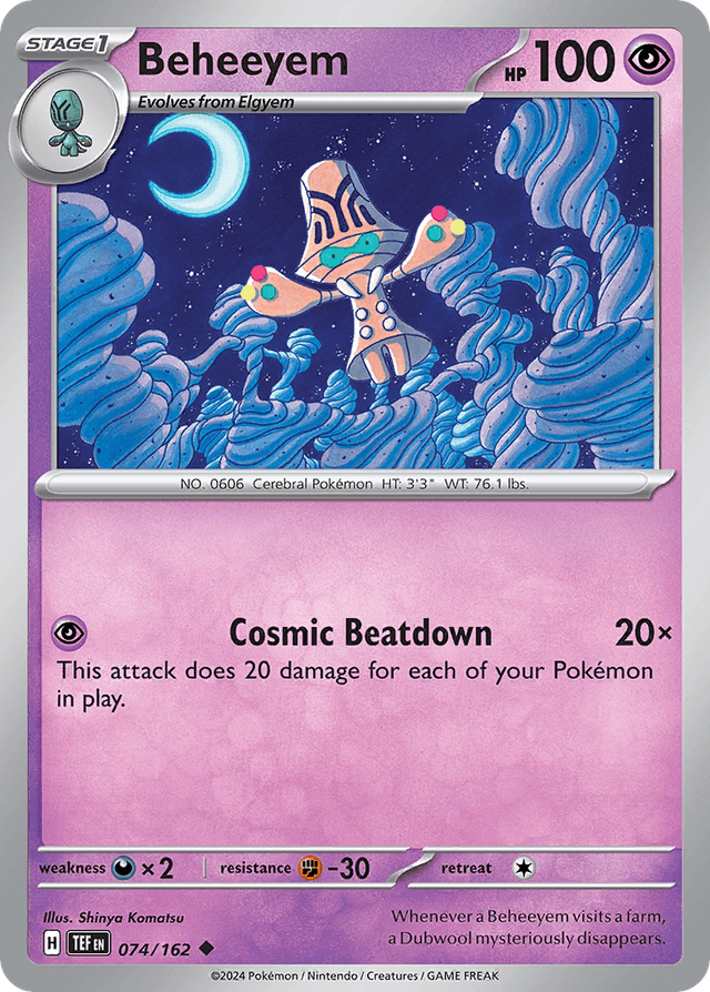 Beheeyem — Temporal Forces #74