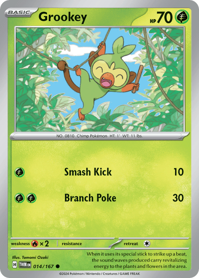 Grookey — Twilight Masquerade #14