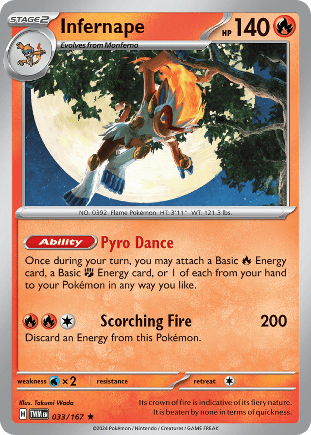 Infernape — Twilight Masquerade #33