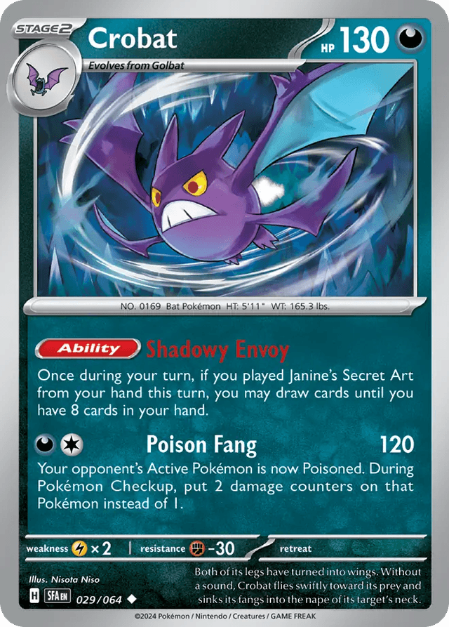 Crobat — Shrouded Fable #29