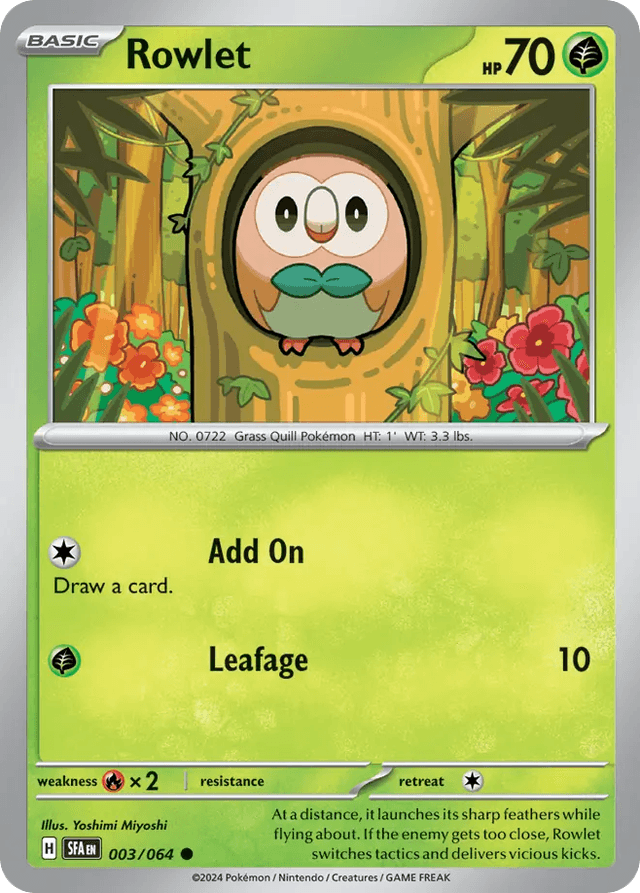 Rowlet — Shrouded Fable #3