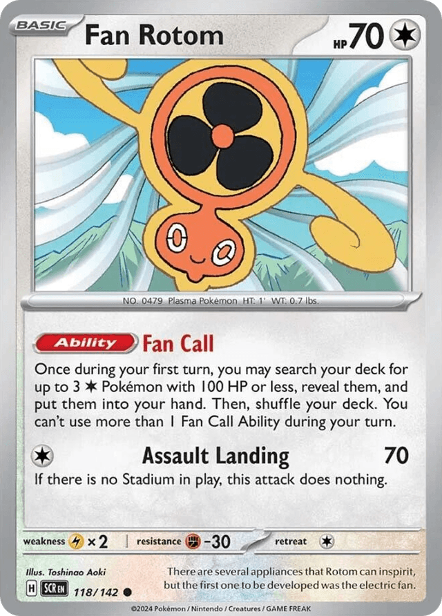 Fan Rotom — Stellar Crown #118
