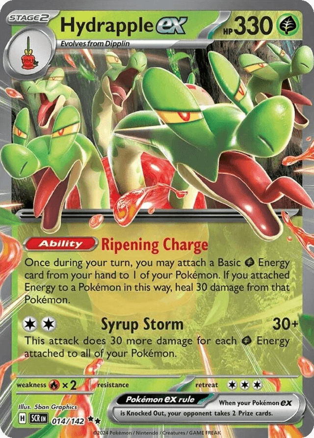 Hydrapple ex — Stellar Crown #14