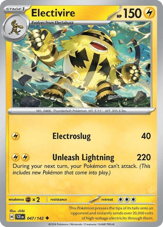 Electivire — Stellar Crown #47