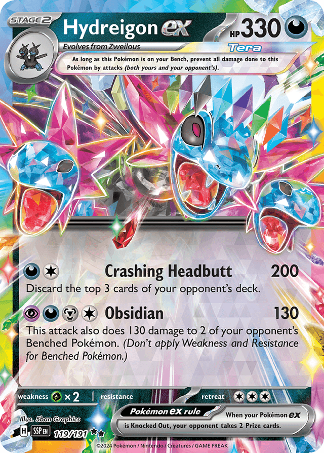 Hydreigon ex — Surging Sparks #119