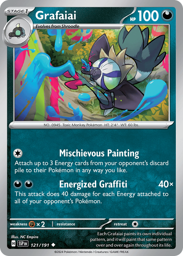Grafaiai — Surging Sparks #121