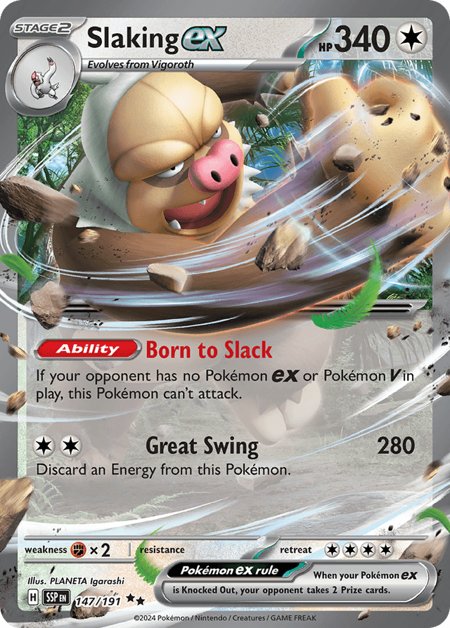 Slaking ex — Surging Sparks #147