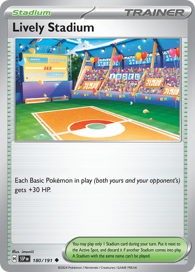 Lively Stadium — Surging Sparks #180