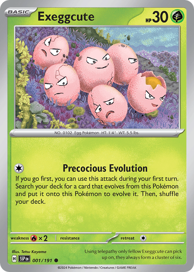 Exeggcute — Surging Sparks #1