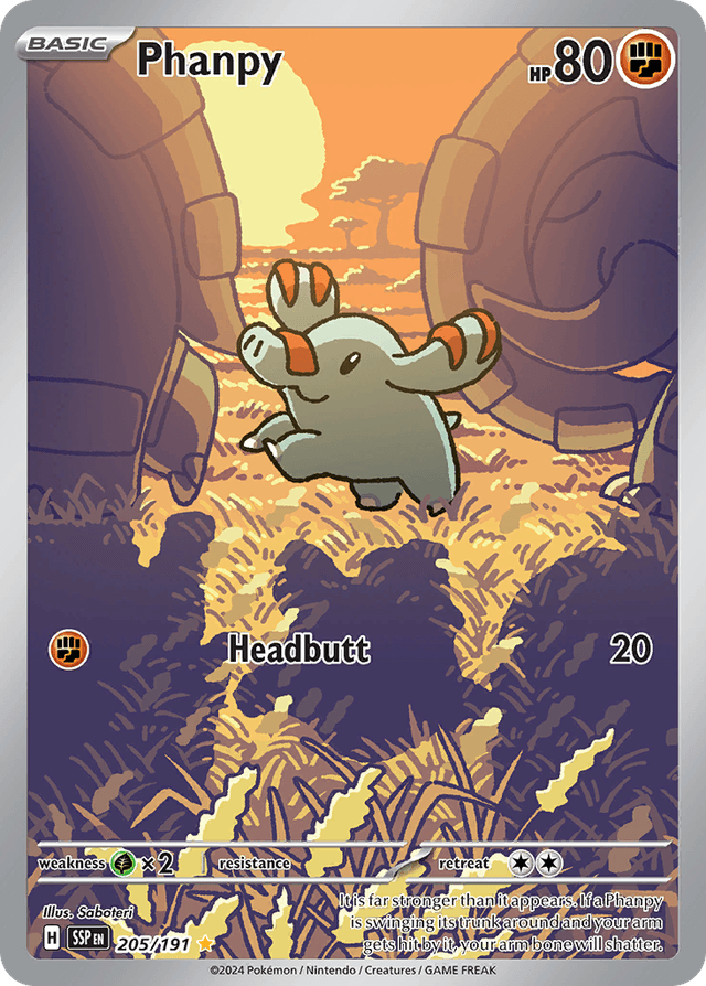 Phanpy — Surging Sparks #205