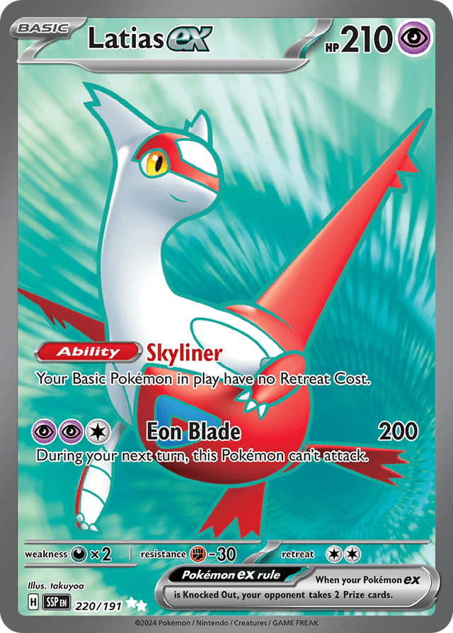 Latias ex — Surging Sparks #220