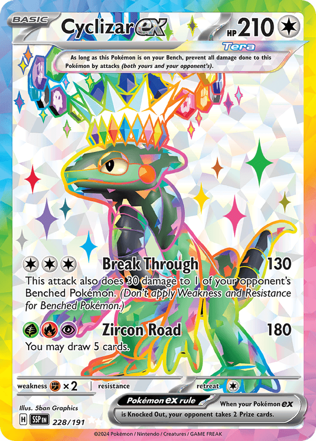 Cyclizar ex — Surging Sparks #228