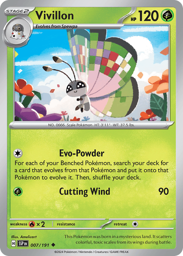 Vivillon — Surging Sparks #7