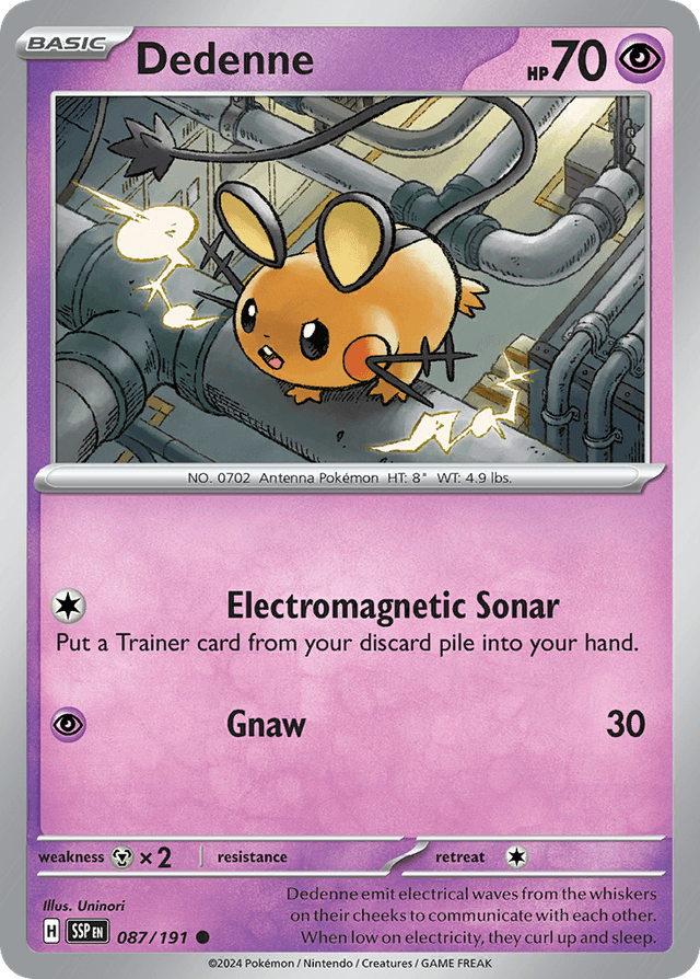 Dedenne — Surging Sparks #87