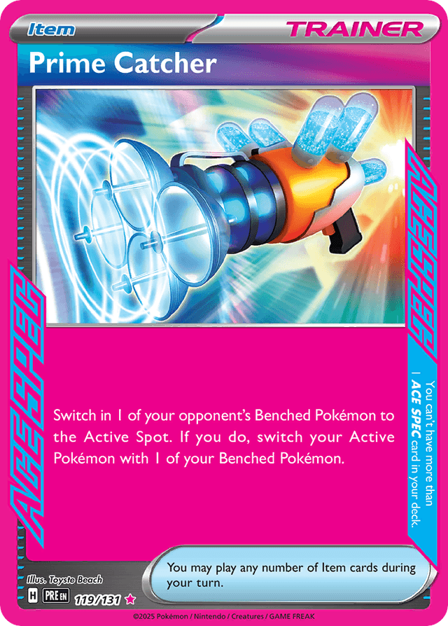Prime Catcher — Prismatic Evolutions #119