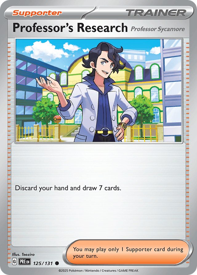 Professor's Research — Prismatic Evolutions #125
